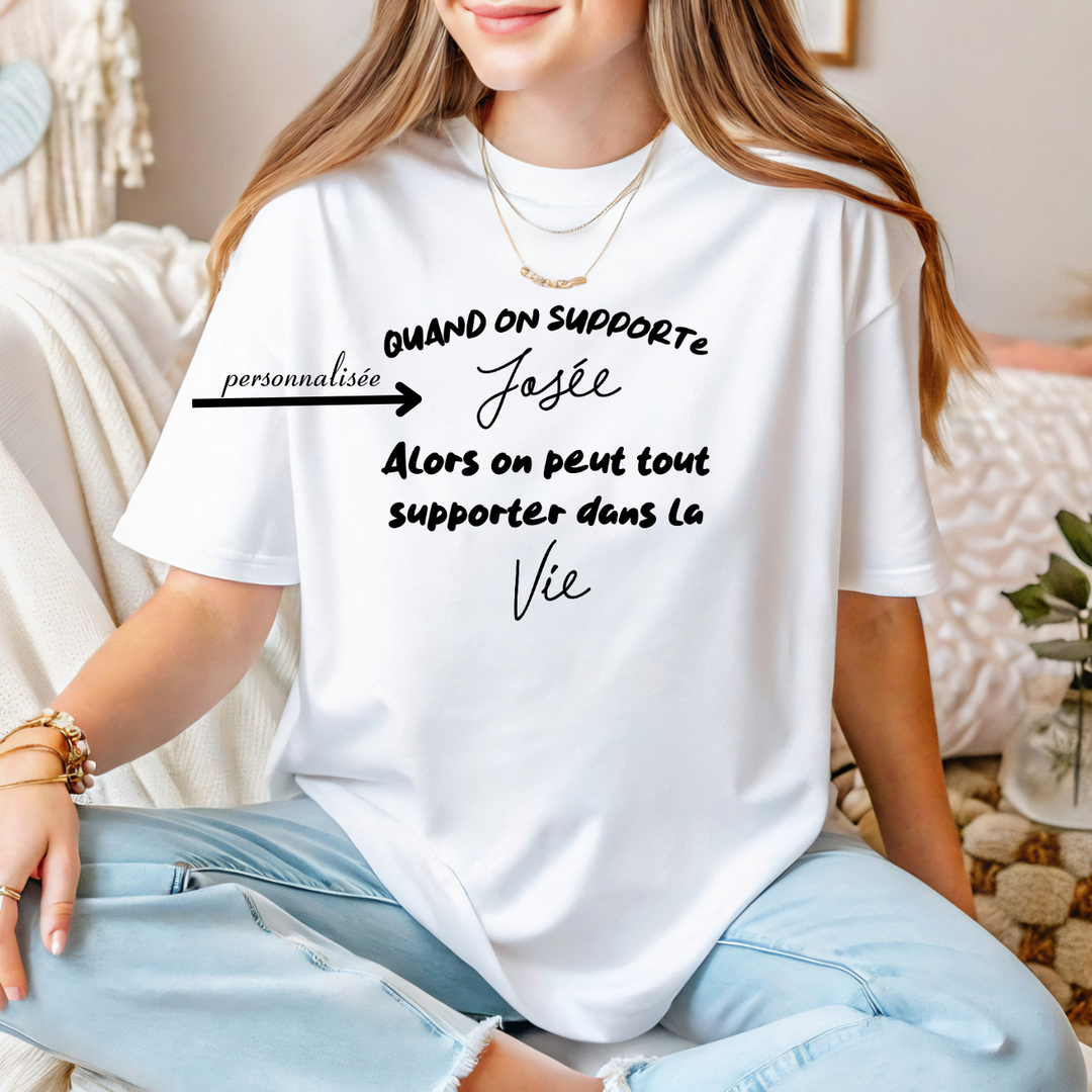 8-18 t-shirt adulte