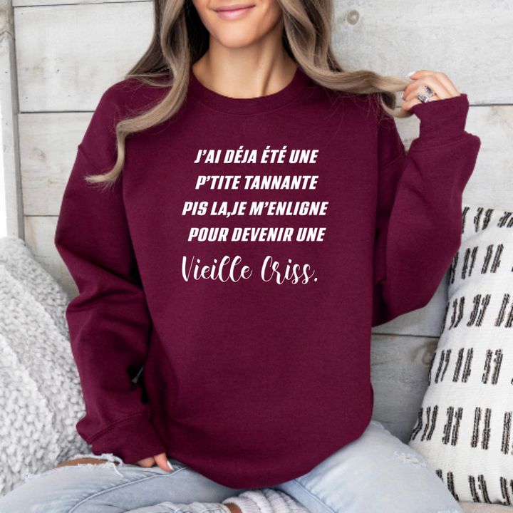 8-46 crewneck adulte