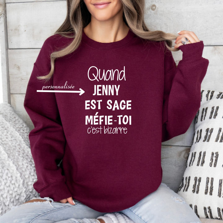 8-45 crewneck adulte