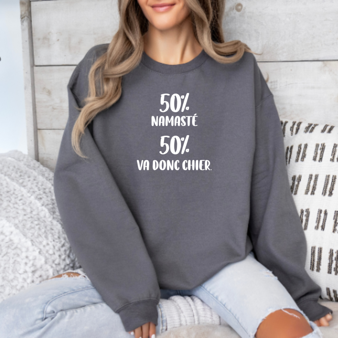 8-11 crewneck adulte