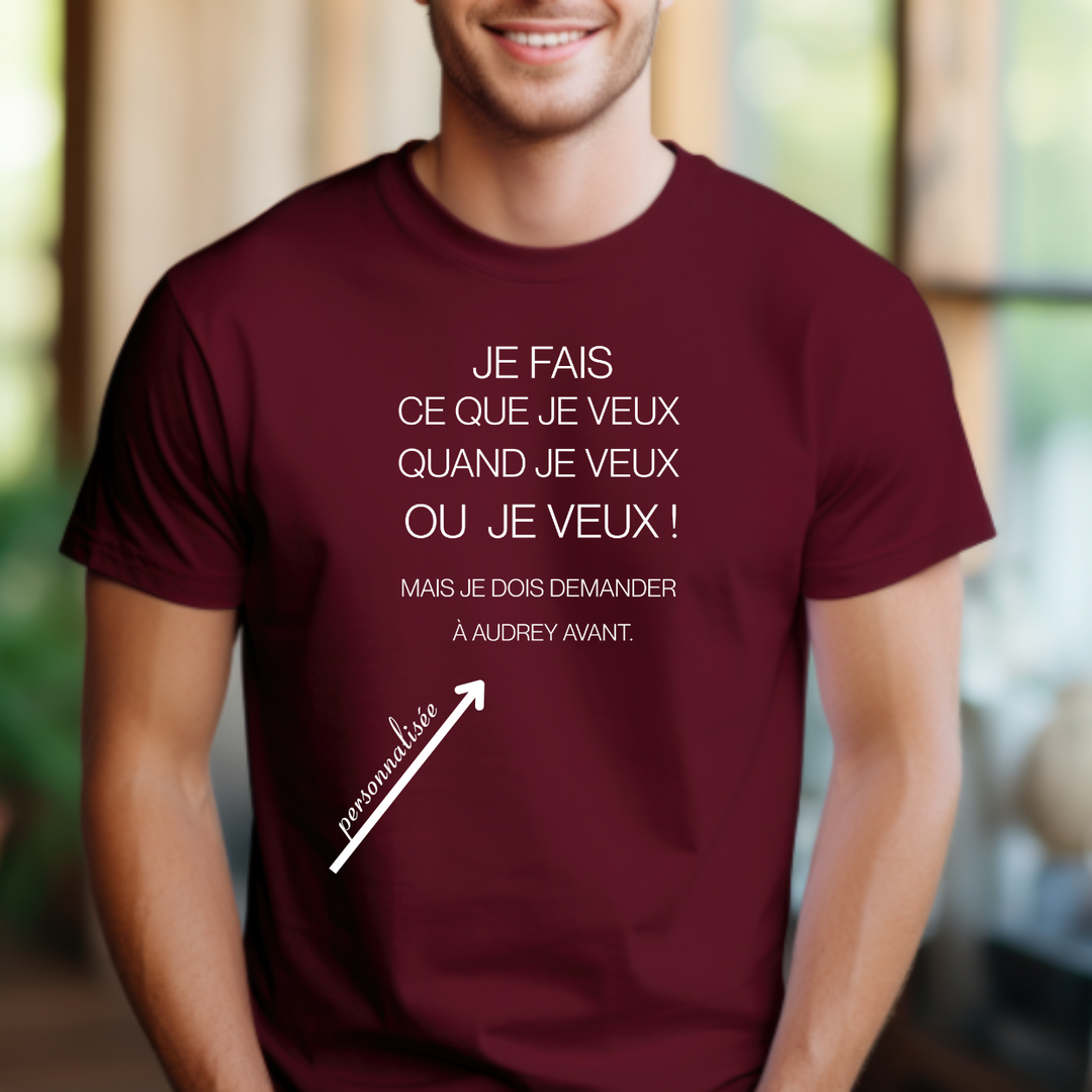 8-117  t-shirt adulte