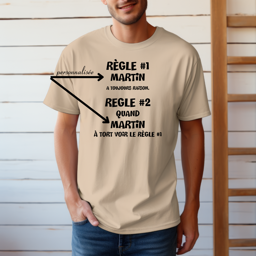 8-116  t-shirt adulte