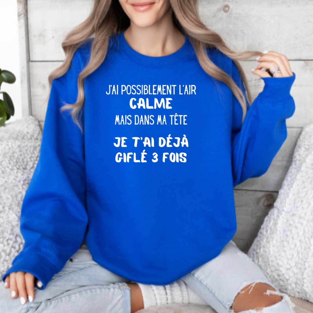 8-12 crewneck adulte