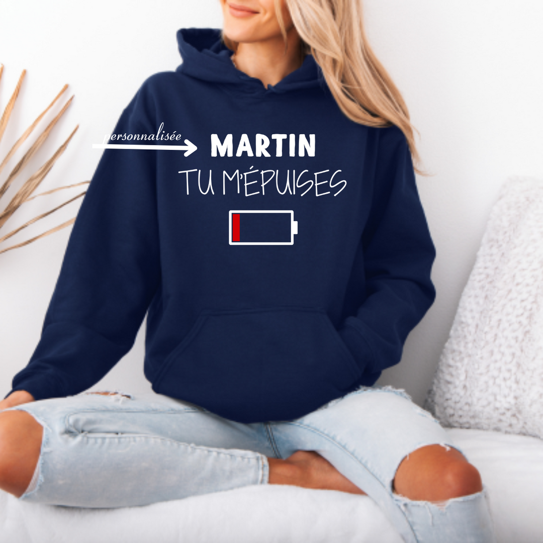 8-4 hoodie adulte