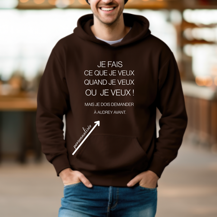 8-117 hoodie adulte
