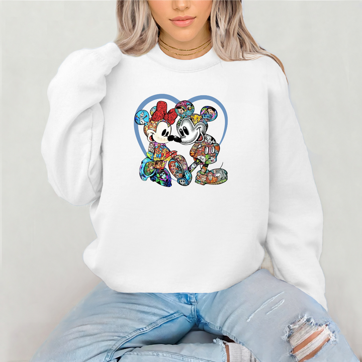 Stitch dans une tasse, Crewneck