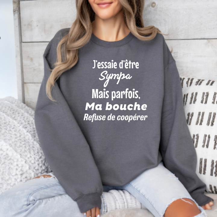 8-23 crewneck adulte