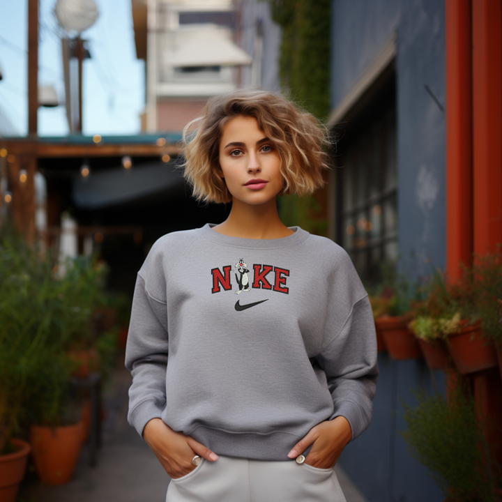 4-234  Crewneck broderie