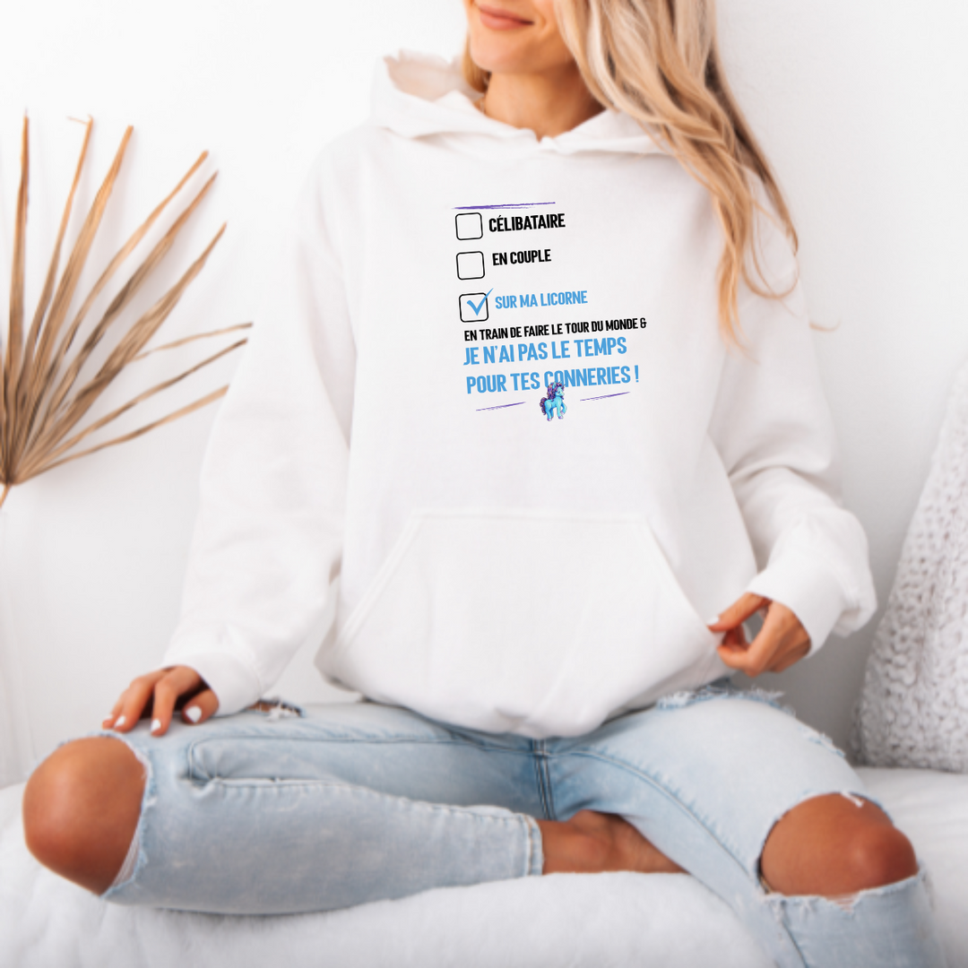 8-100  hoodie adulte