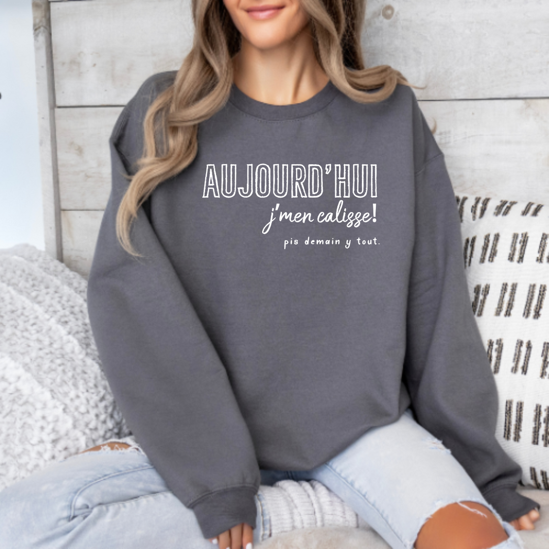 8-90 crewneck adulte