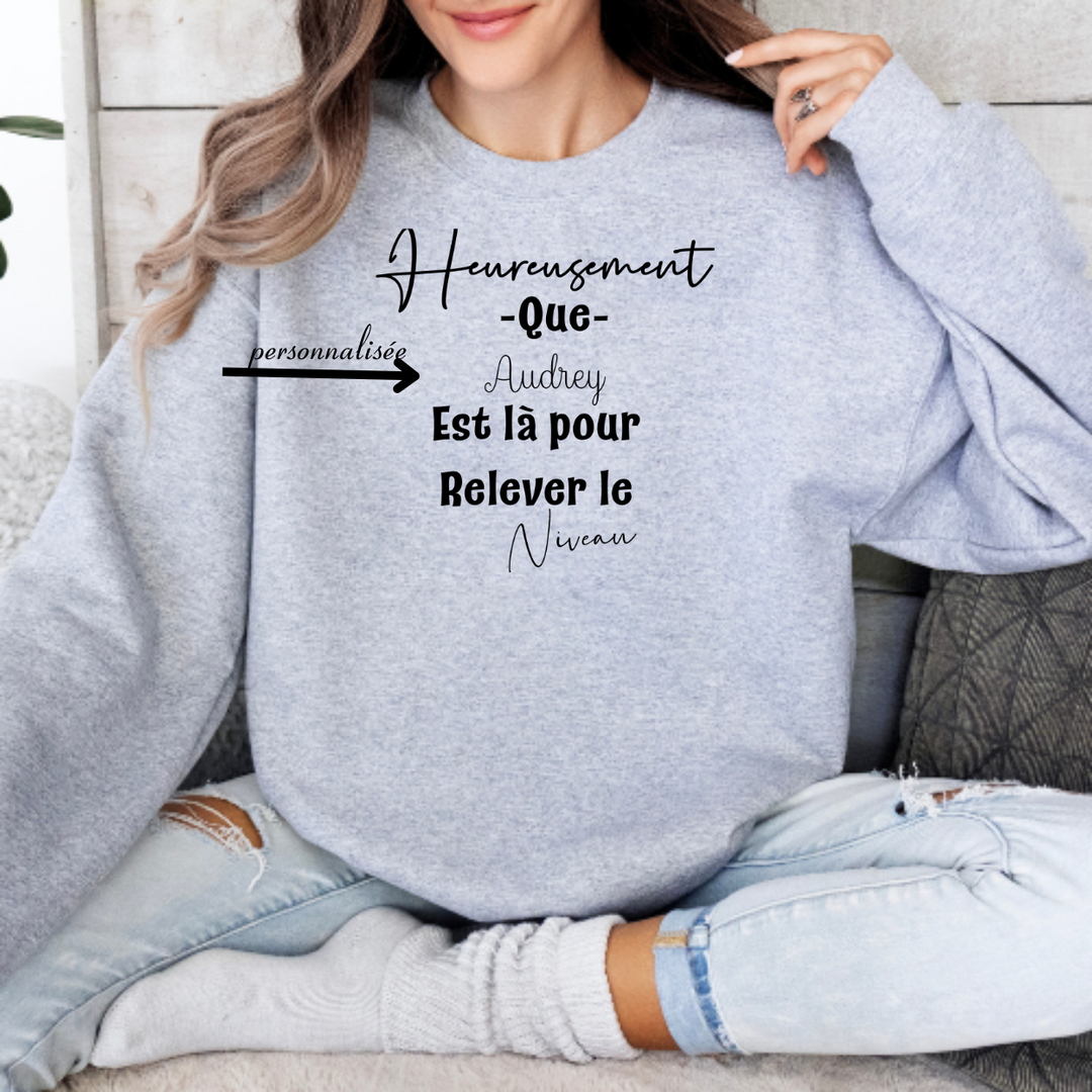 8-27 crewneck adulte