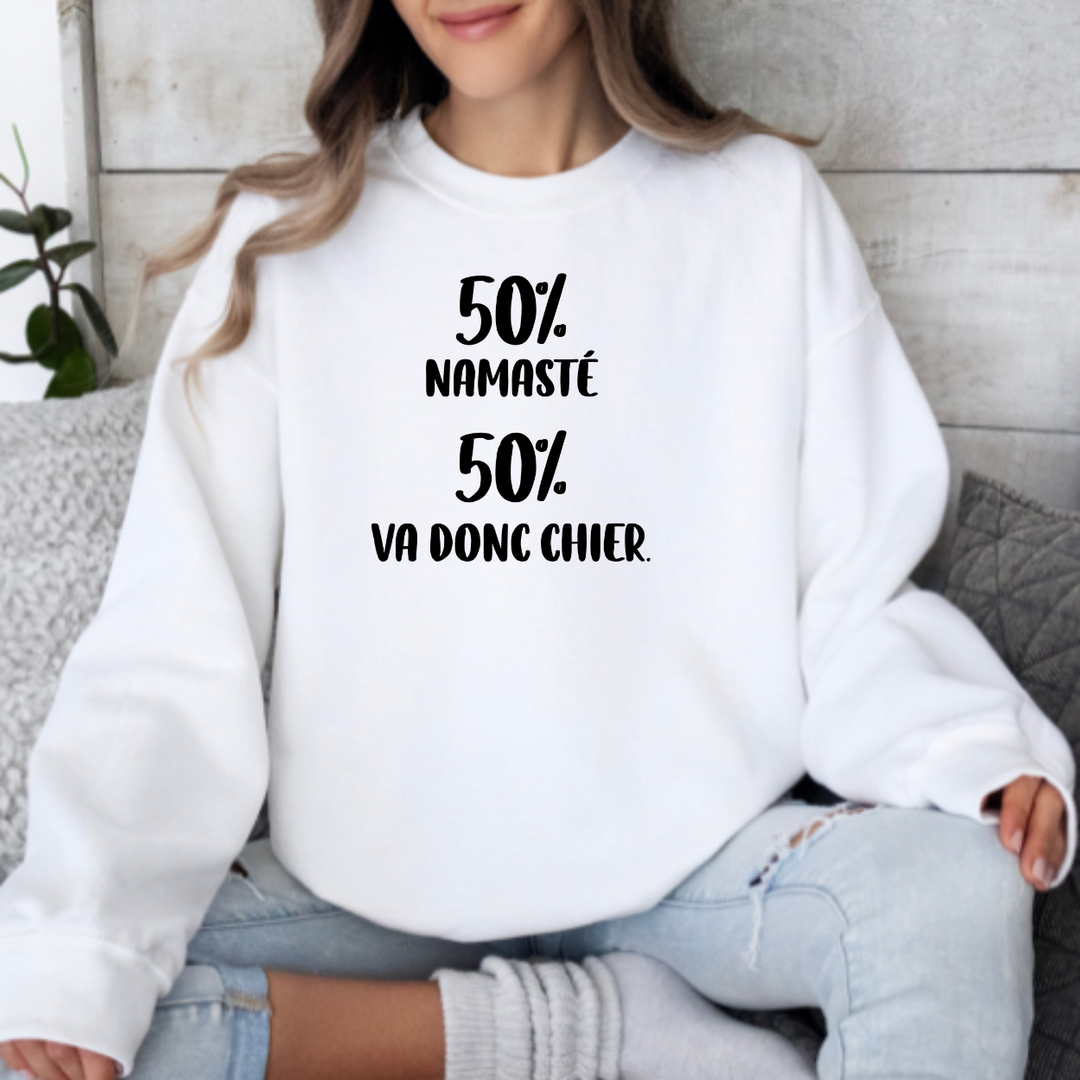 8-11 crewneck adulte
