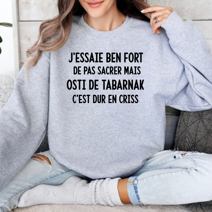 8-86 crewneck adulte