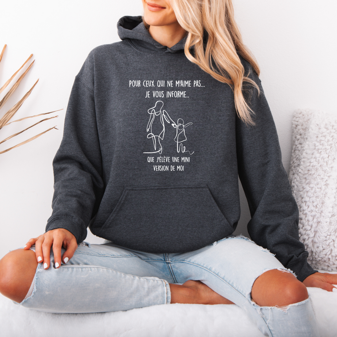 8-65  hoodie adulte