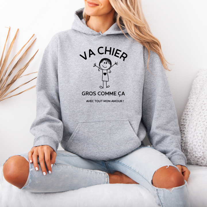 8-147  hoodie adulte