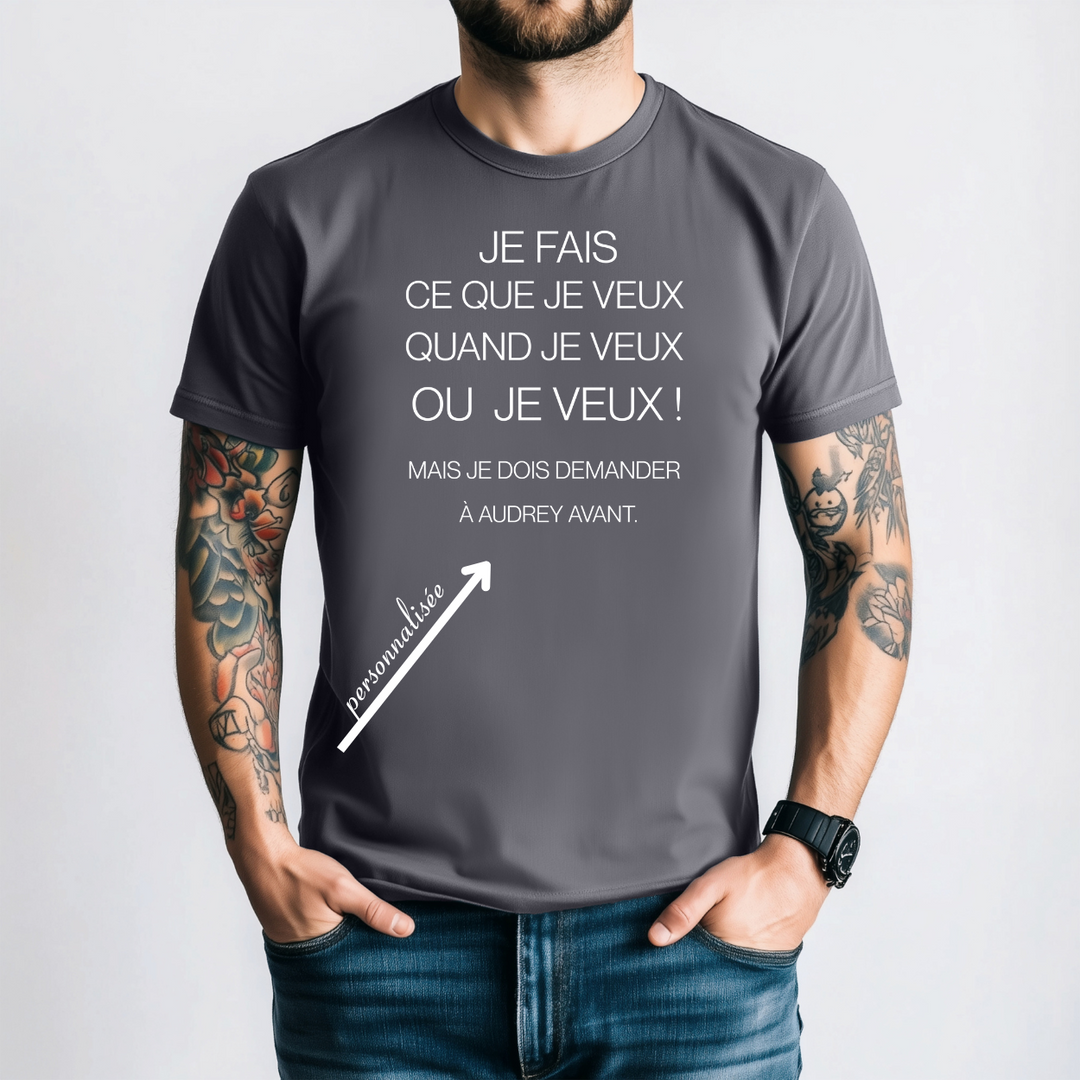 8-117  t-shirt adulte
