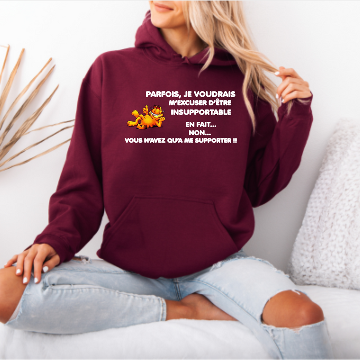 8-6 hoodie adulte