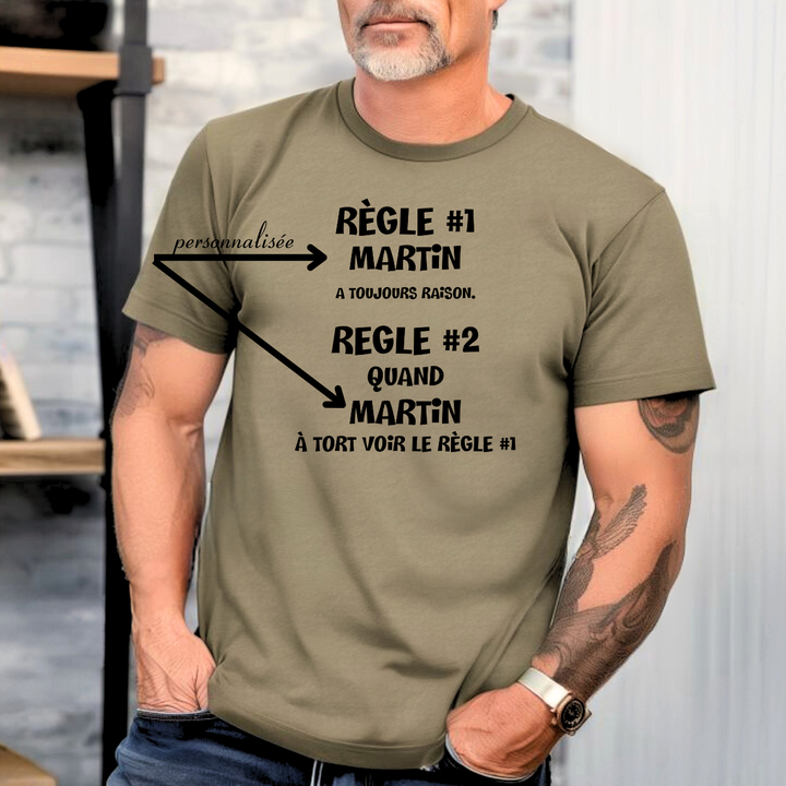 8-116  t-shirt adulte