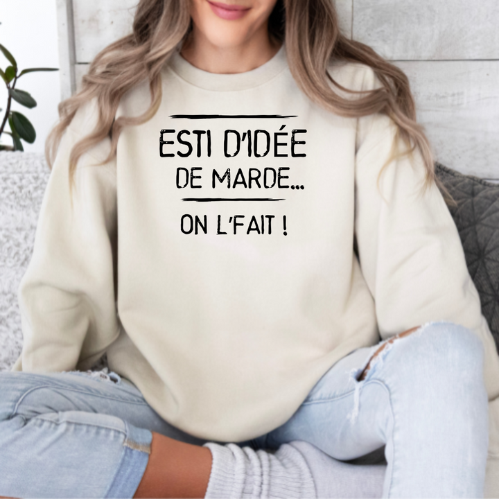8-126 crewneck adulte