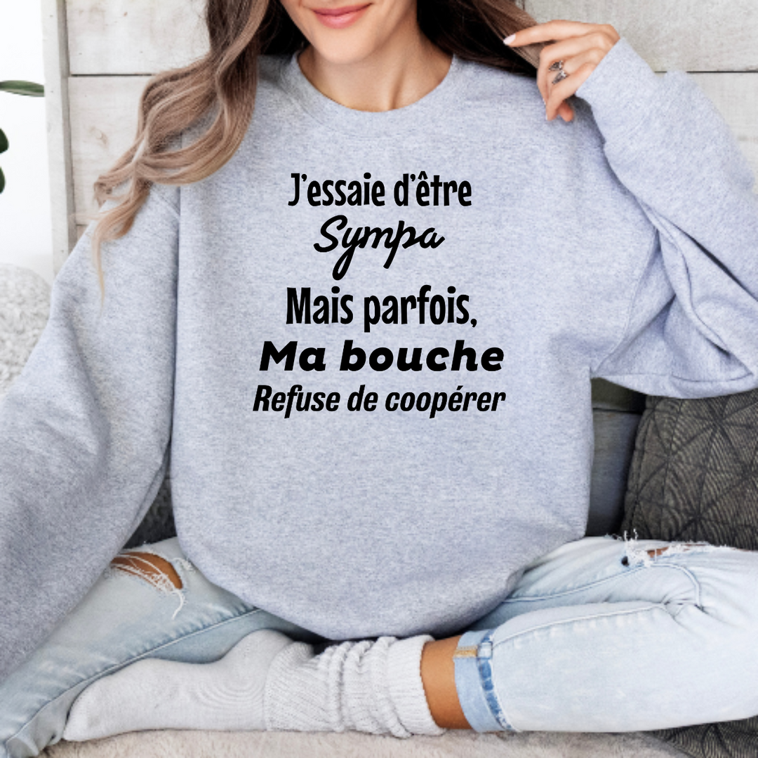 8-23 crewneck adulte