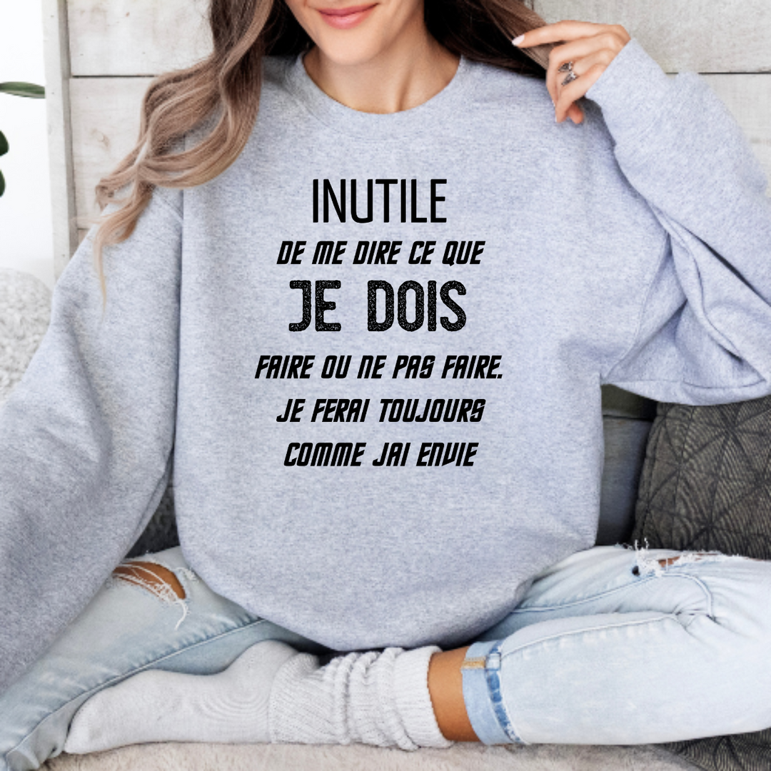 8-41 crewneck adulte