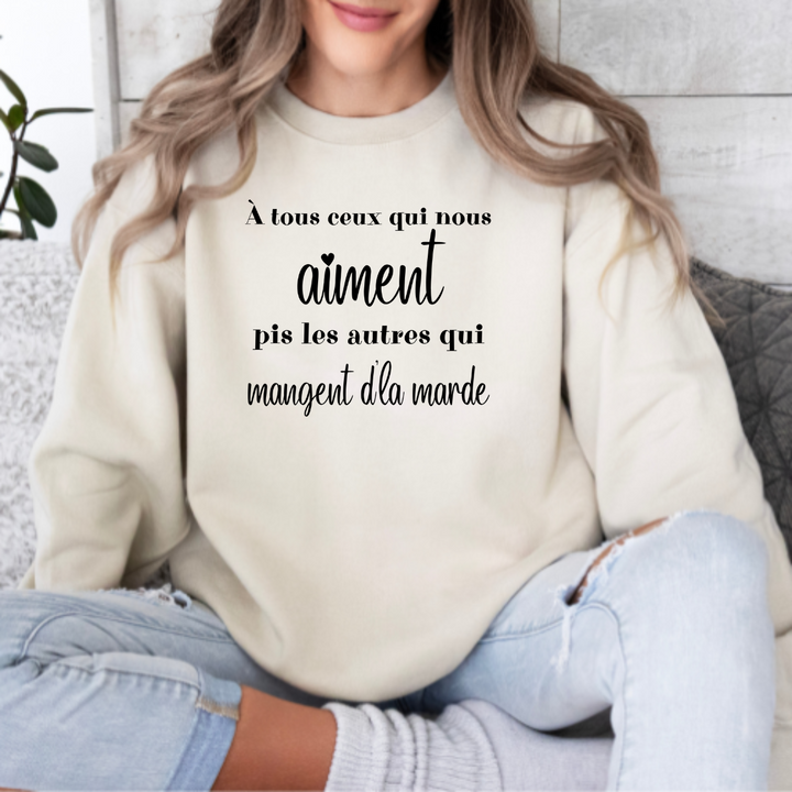 8-35 crewneck adulte