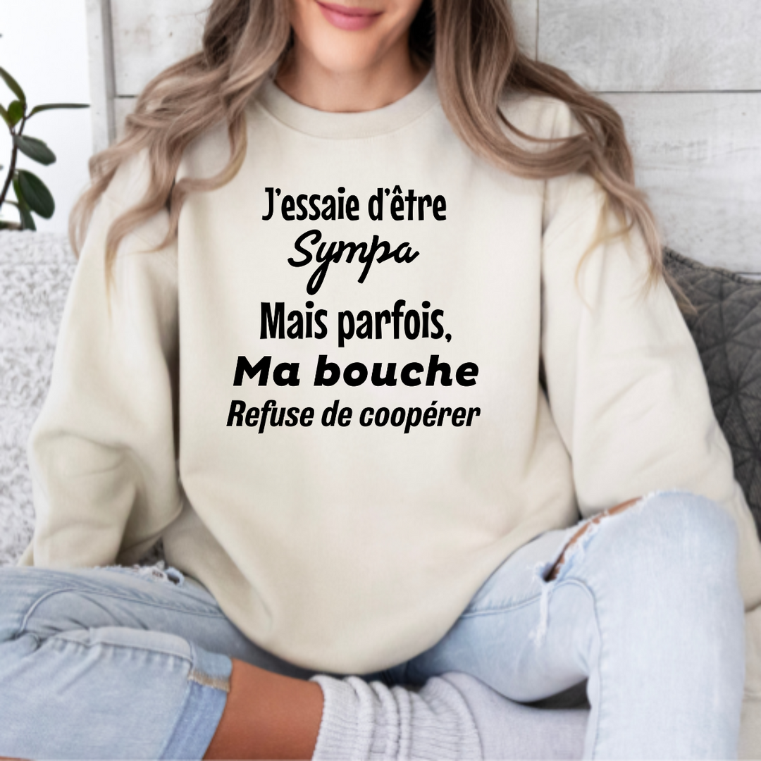8-23 crewneck adulte
