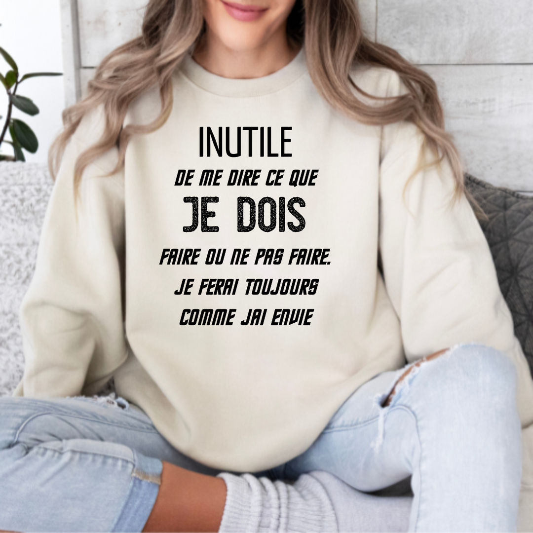 8-41 crewneck adulte