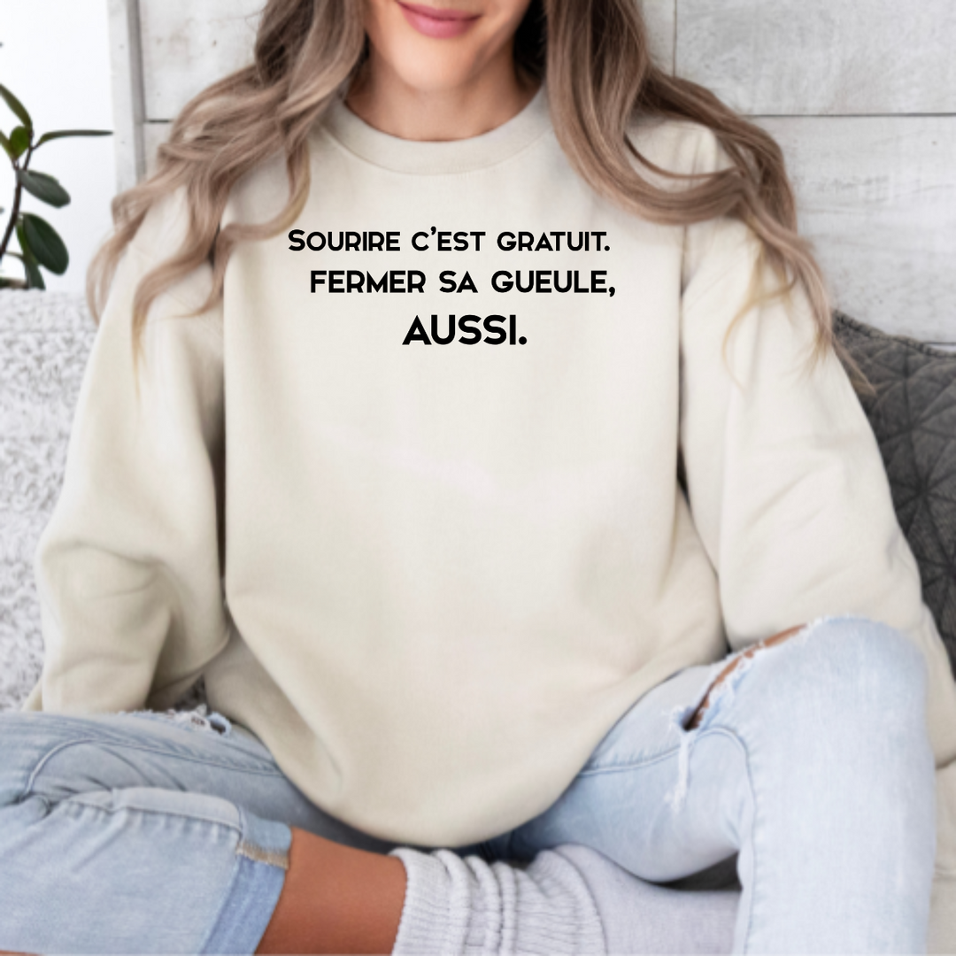 8-106 crewneck adulte