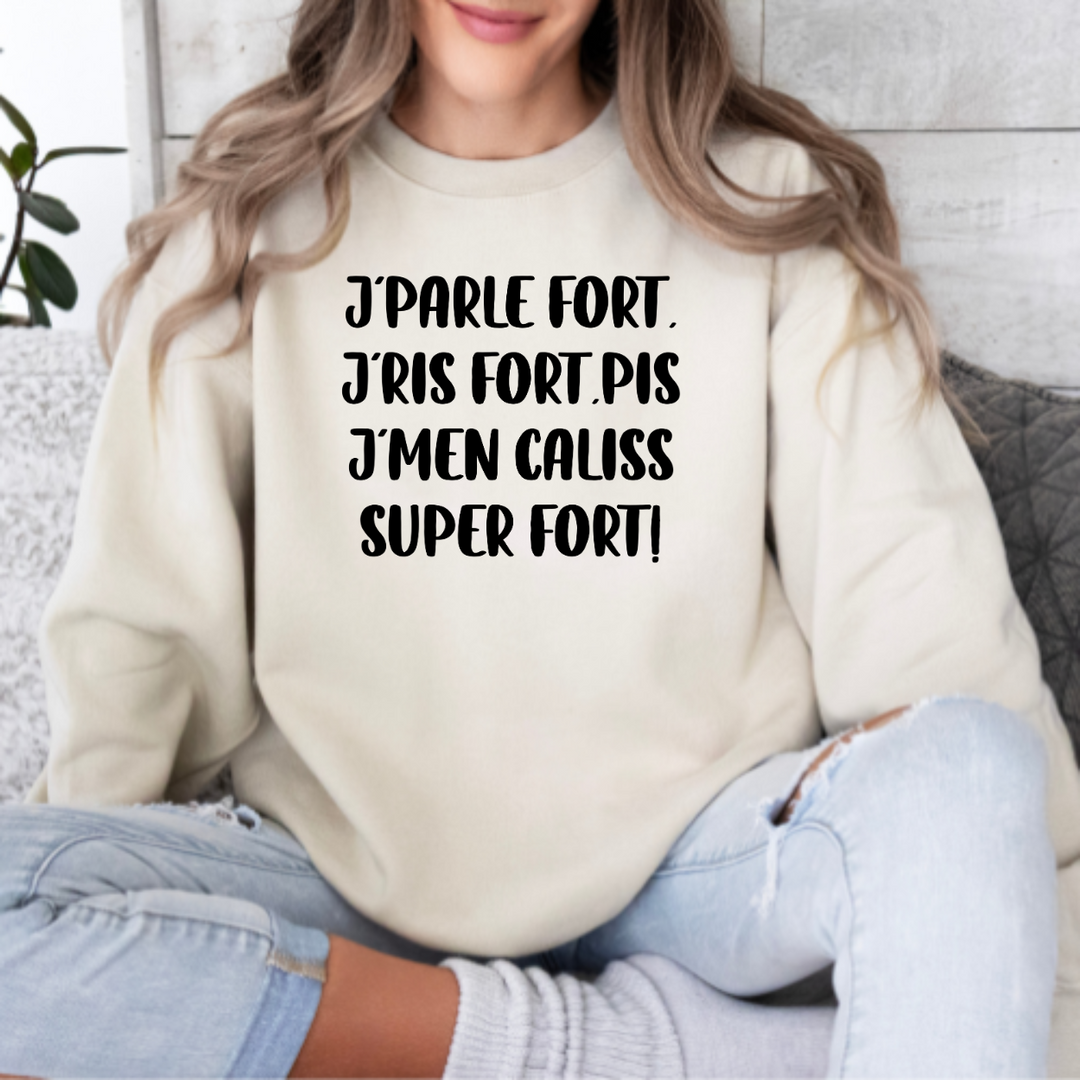 8-38 crewneck adulte