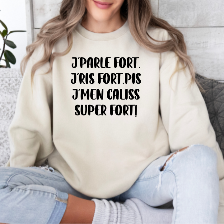 8-38 crewneck adulte