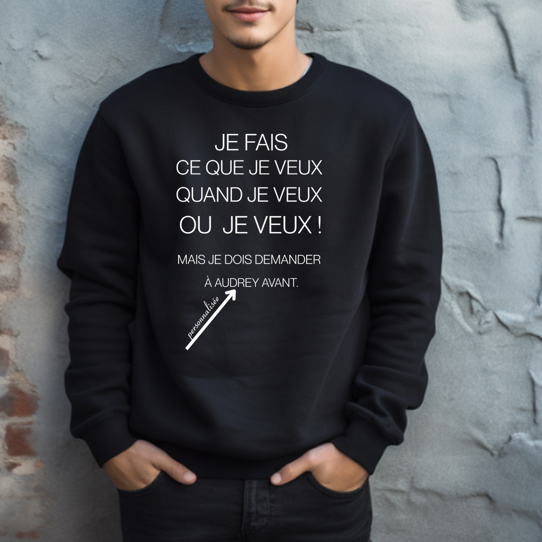8-117 crewneck adulte