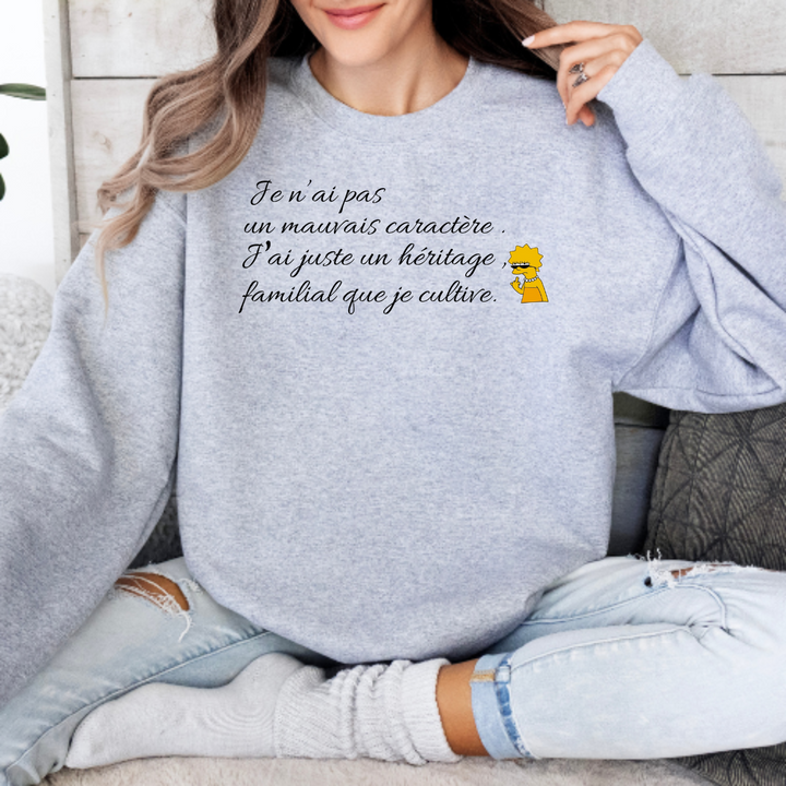 8-144  crewneck adulte