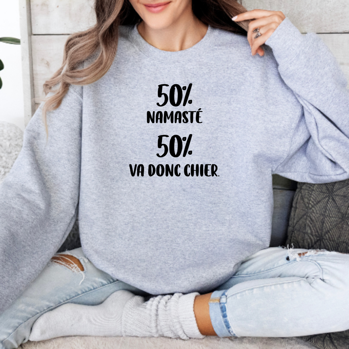 8-11 crewneck adulte