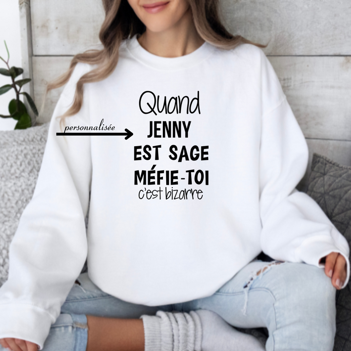 8-45 crewneck adulte