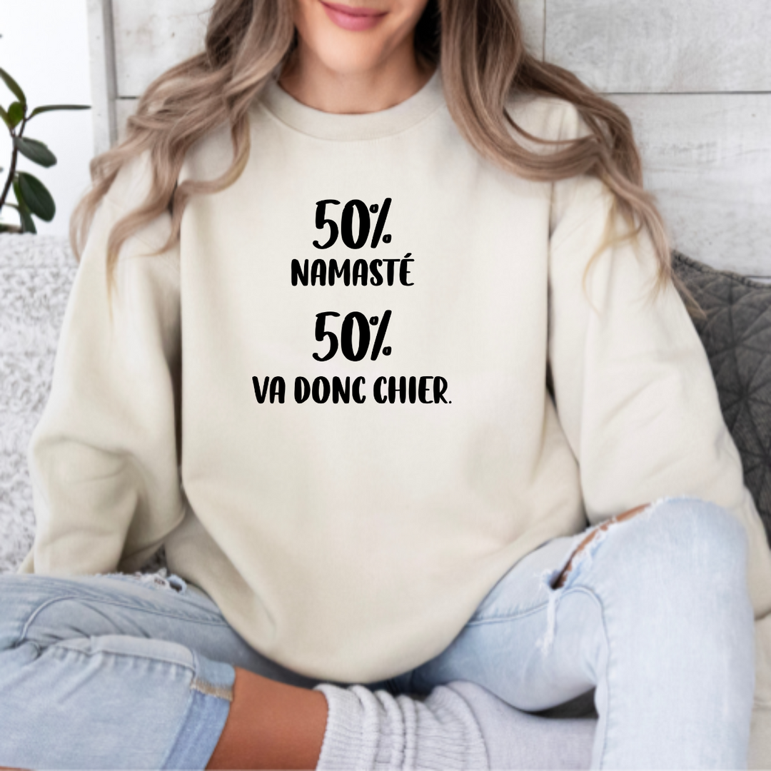 8-11 crewneck adulte
