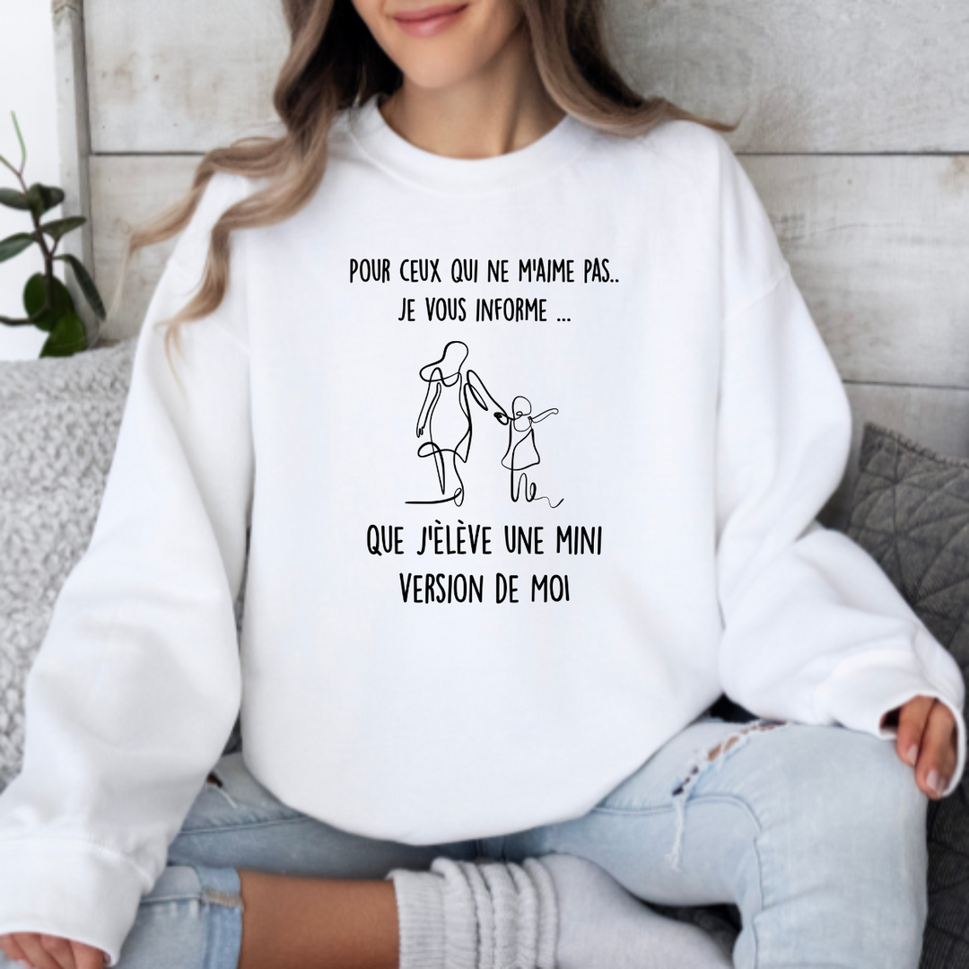 8-65 crewneck adulte