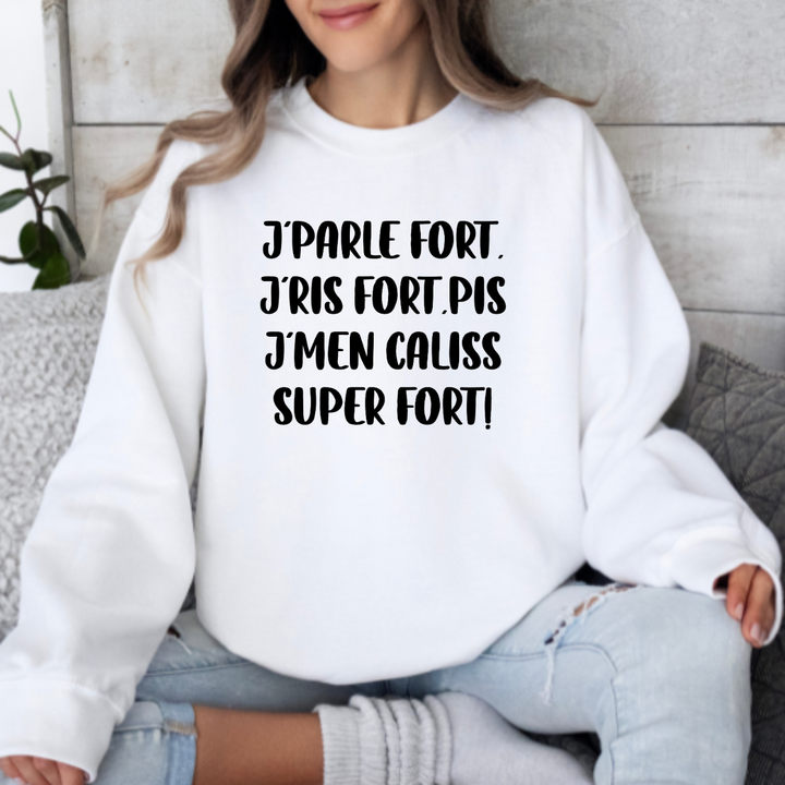 8-38 crewneck adulte