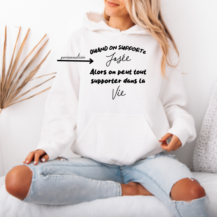 8-18 hoodie adulte