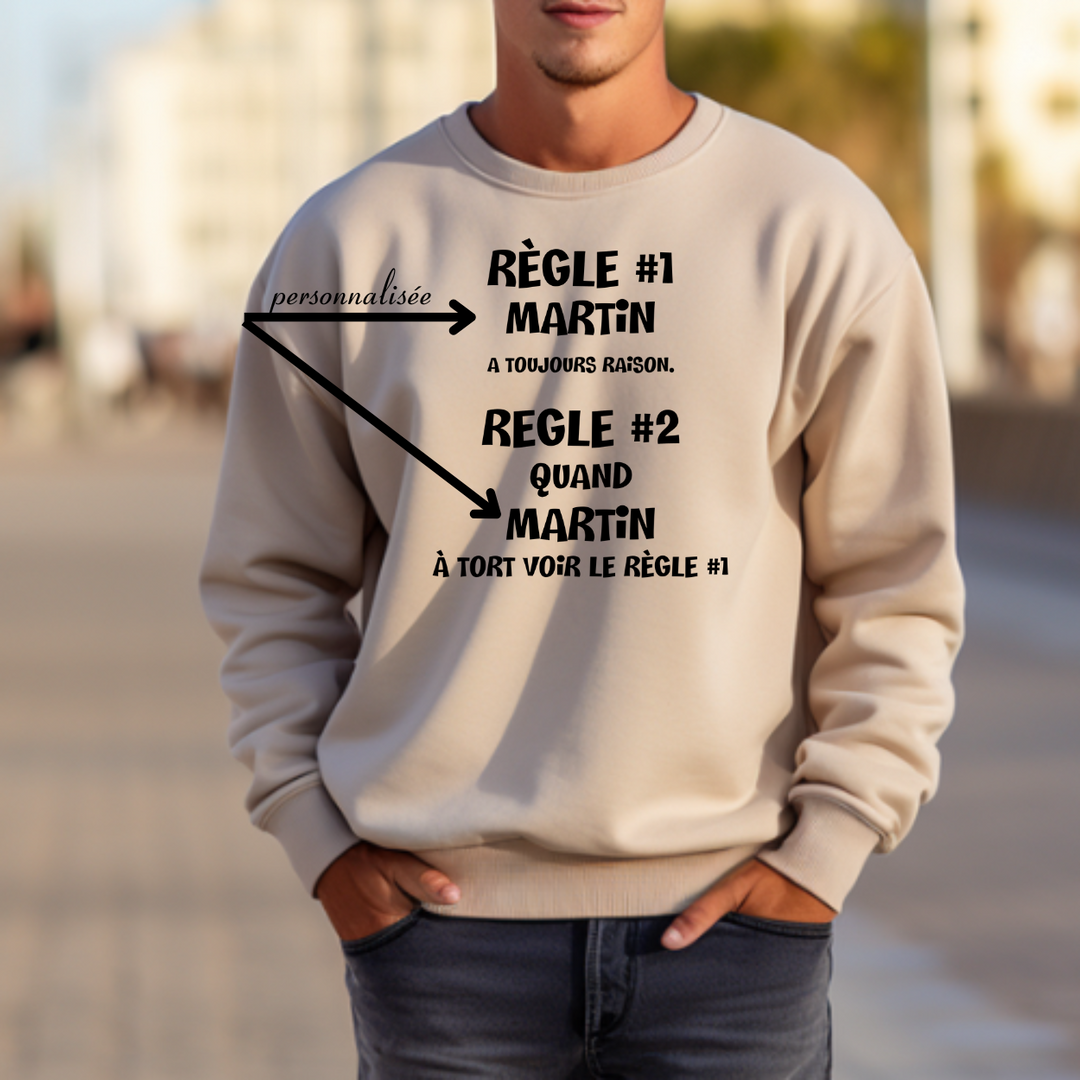 8-116 crewneck adulte