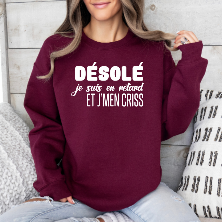 8-94 crewneck adulte