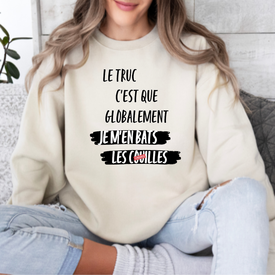 8-74 crewneck adulte
