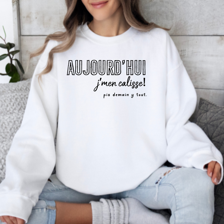8-90 crewneck adulte
