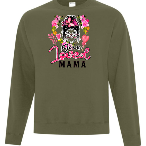 2-23  Mama Crewneck adulte