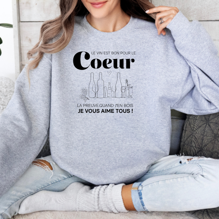 8-150  crewneck adulte