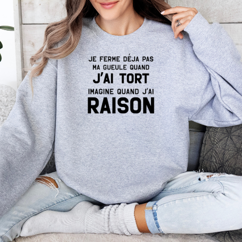 8-175 crewneck adulte