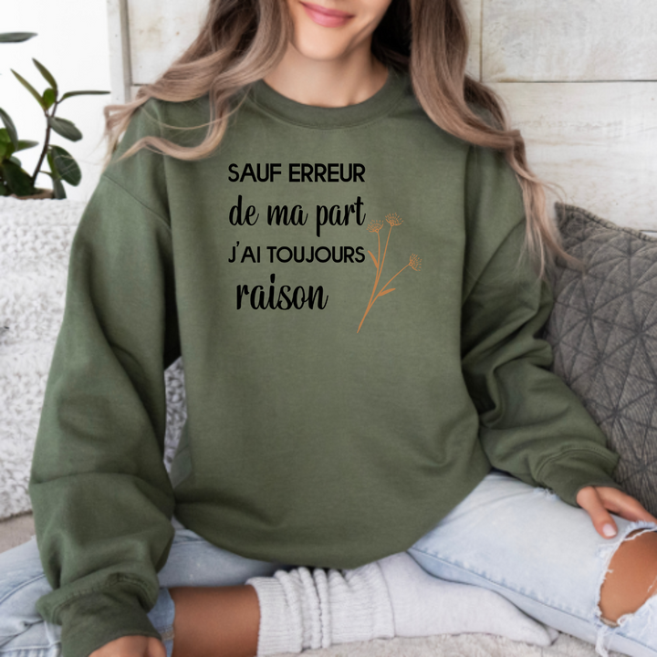 8-28 crewneck adulte