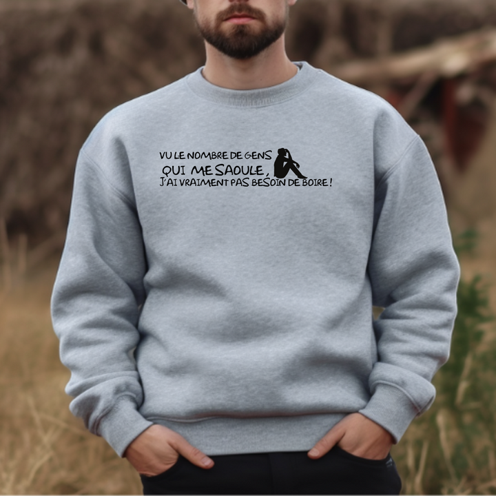 8-154  crewneck adulte
