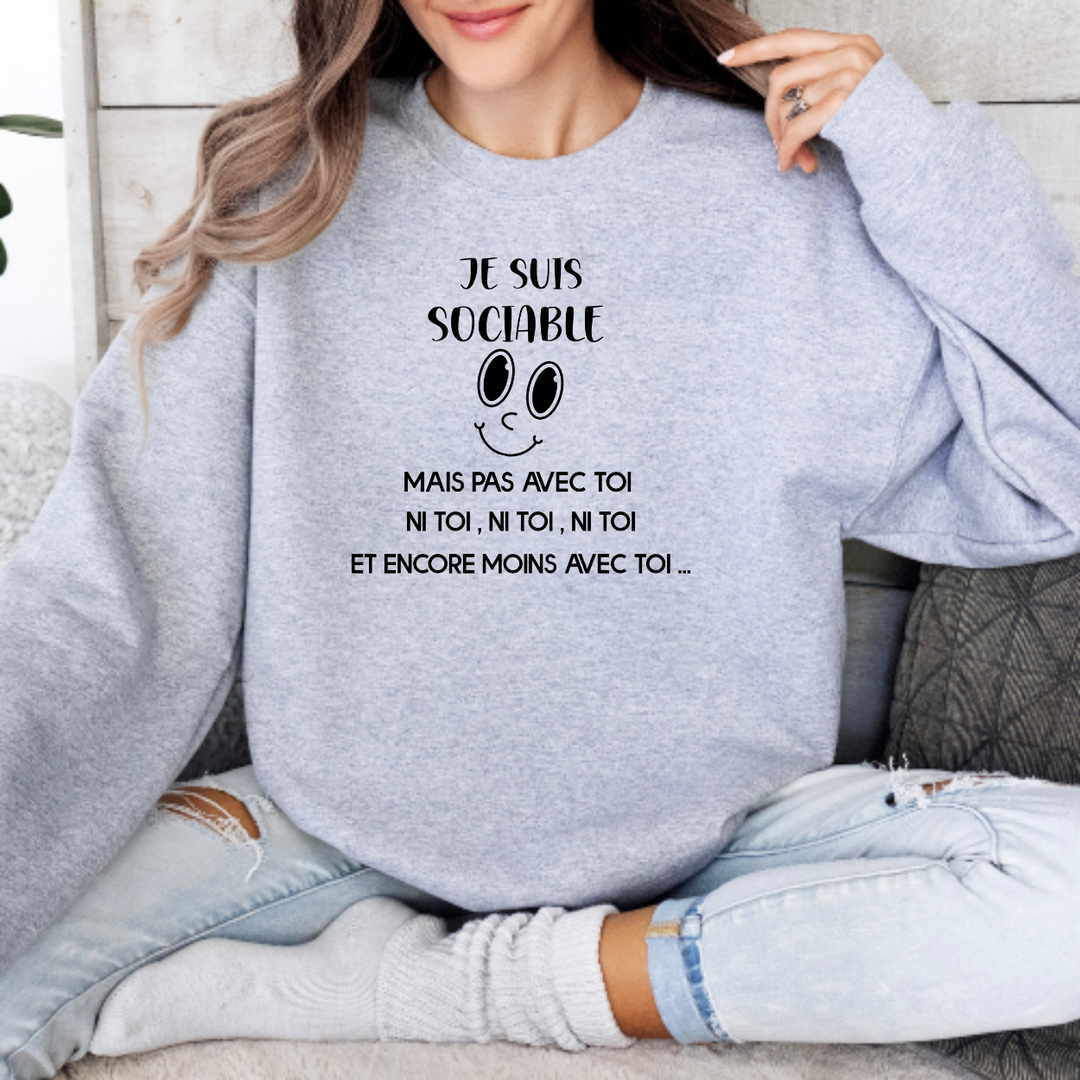 8-156  crewneck adulte