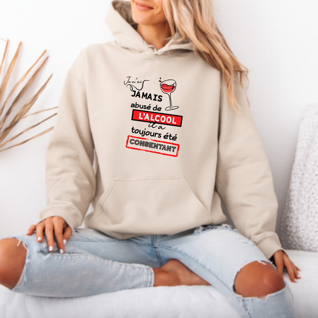 8-140  hoodie adulte